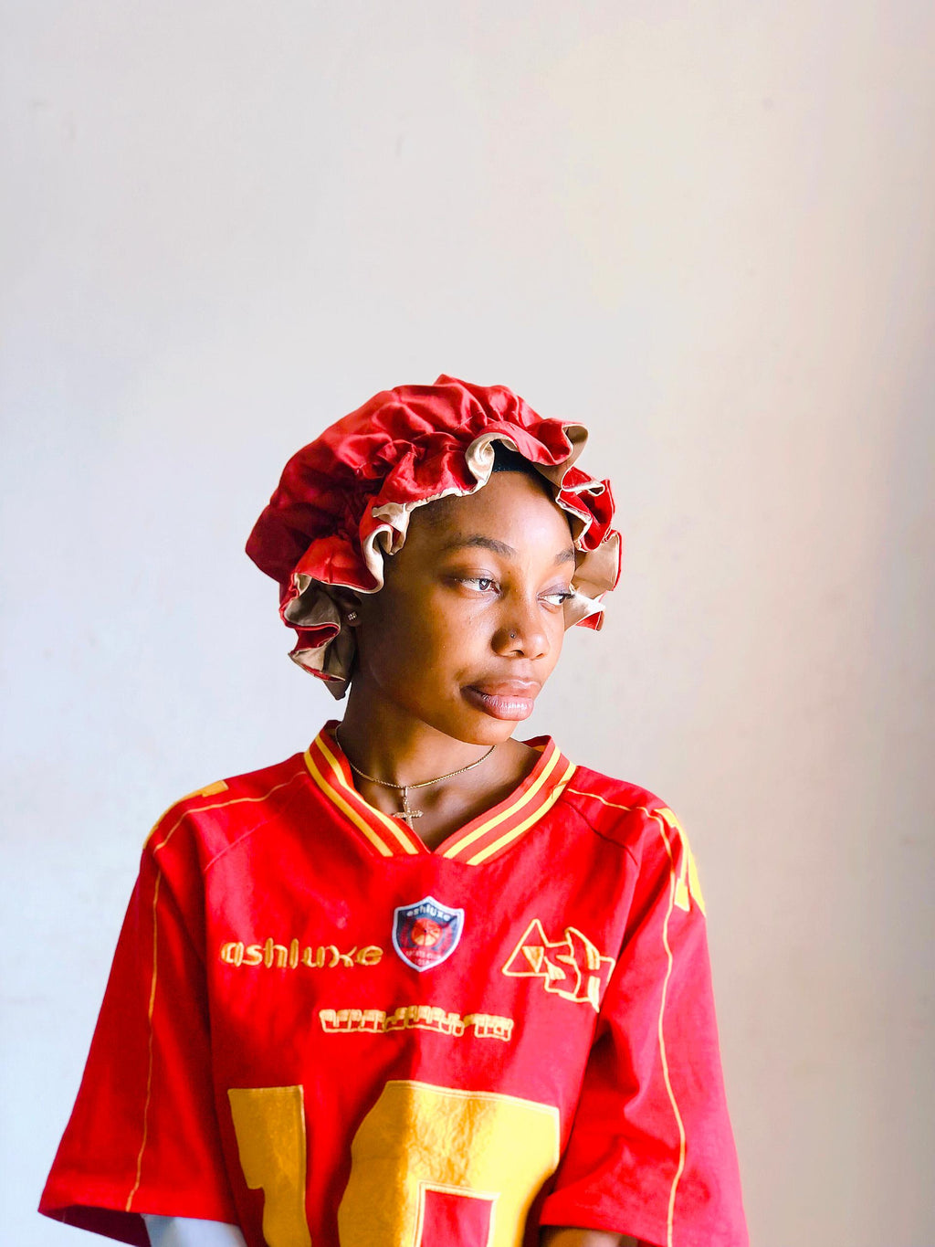 REVERSIBLE PLAIN BONNET