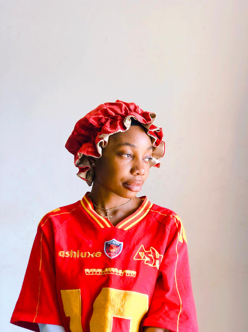 REVERSIBLE PLAIN BONNET