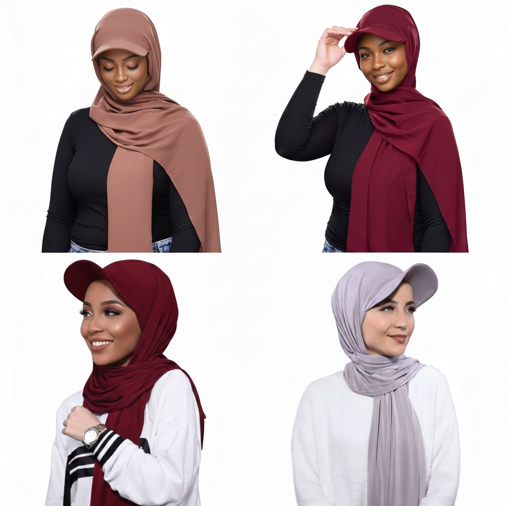 BASEBALL SCARF HIJAB (Single and Bundle)