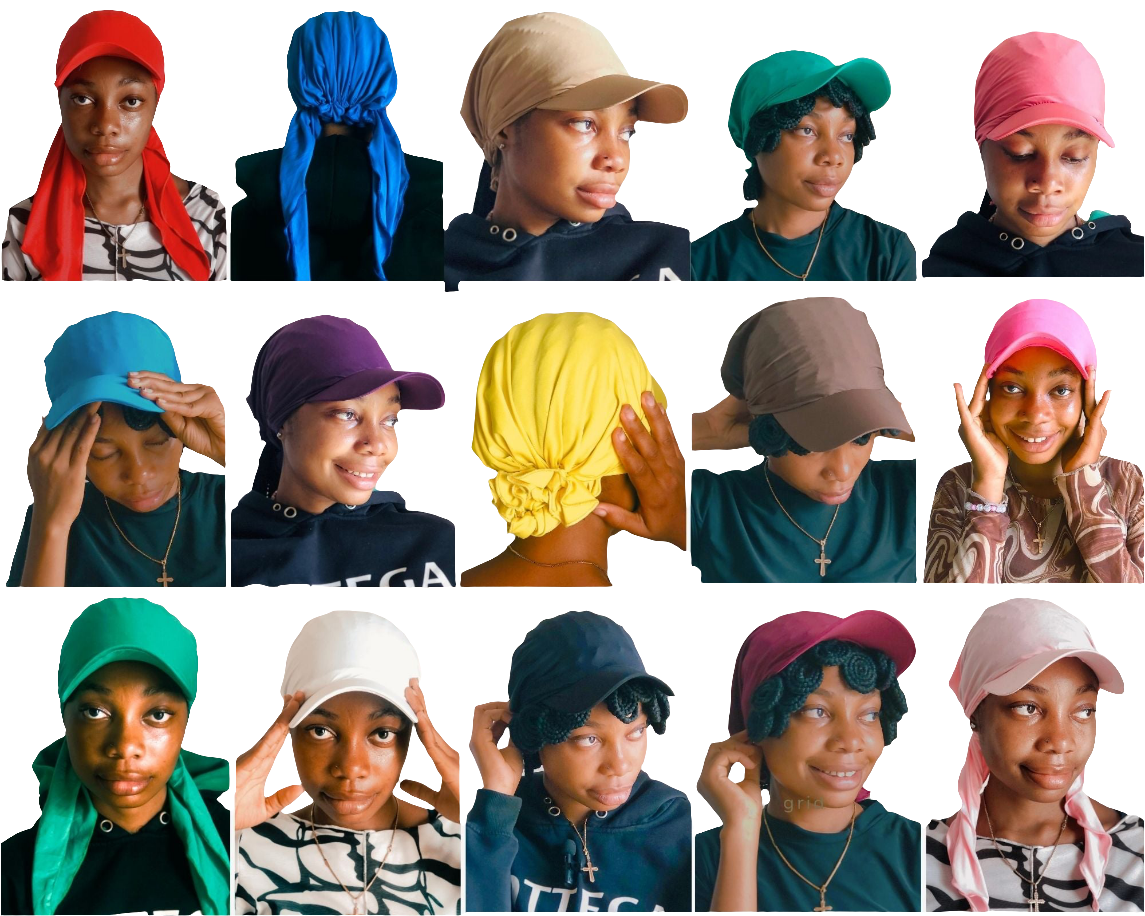 Face Scarf 10-in-1 Bundle - Premium Head Wraps for Women | Baseball cap